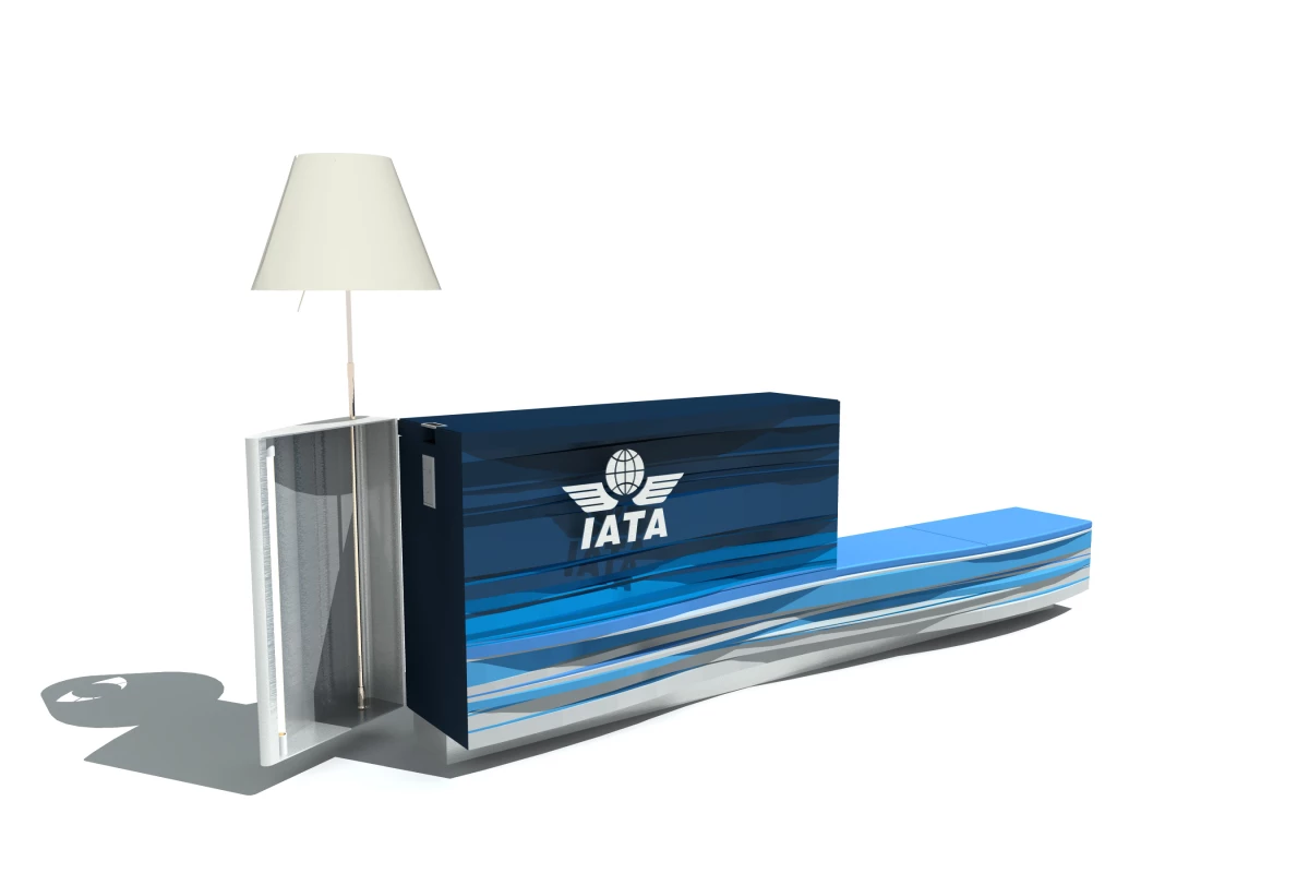 Meuble de réception IATA WW