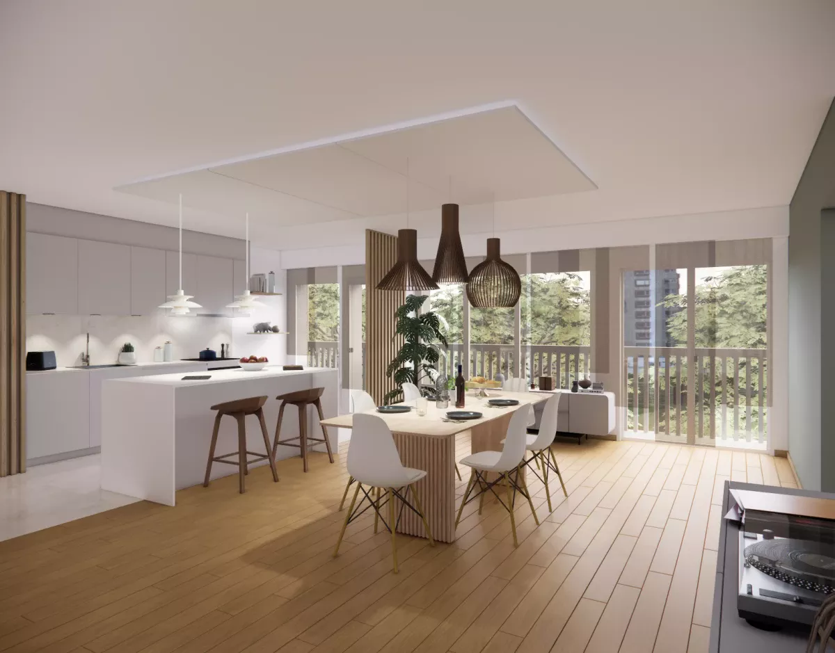 Projections d'aménagement d'un appartement